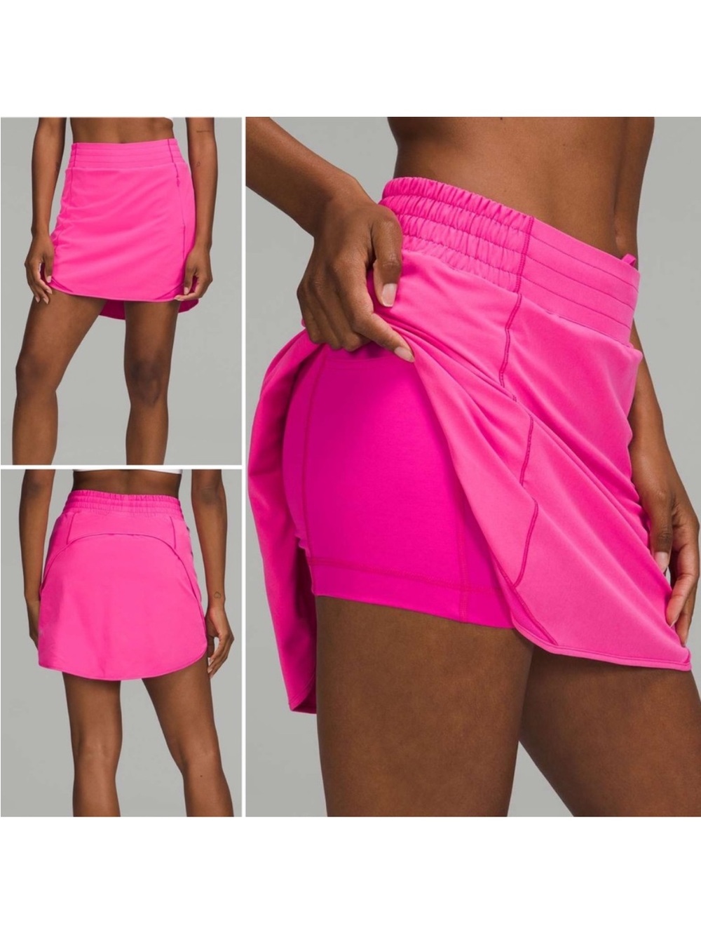 lululemon athletica Hot Pink Athletic Skort